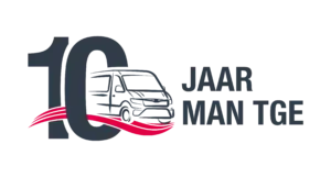 Logo MAN 10 jaar